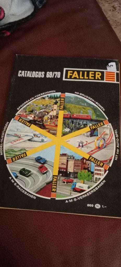 Faller AMS Ho N folders, Hobby en Vrije tijd, Modeltreinen | H0, Overige merken, Gebruikt, Gelijkstroom of Wisselstroom, Boek, Tijdschrift of Catalogus
