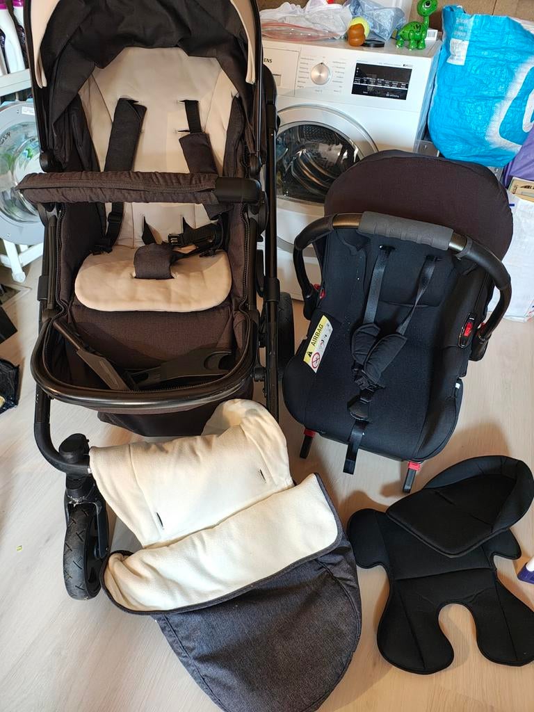 Kinderwagen SleeWorld met toebehoren incl maxicosi, Ophalen, Gebruikt, Overige merken
