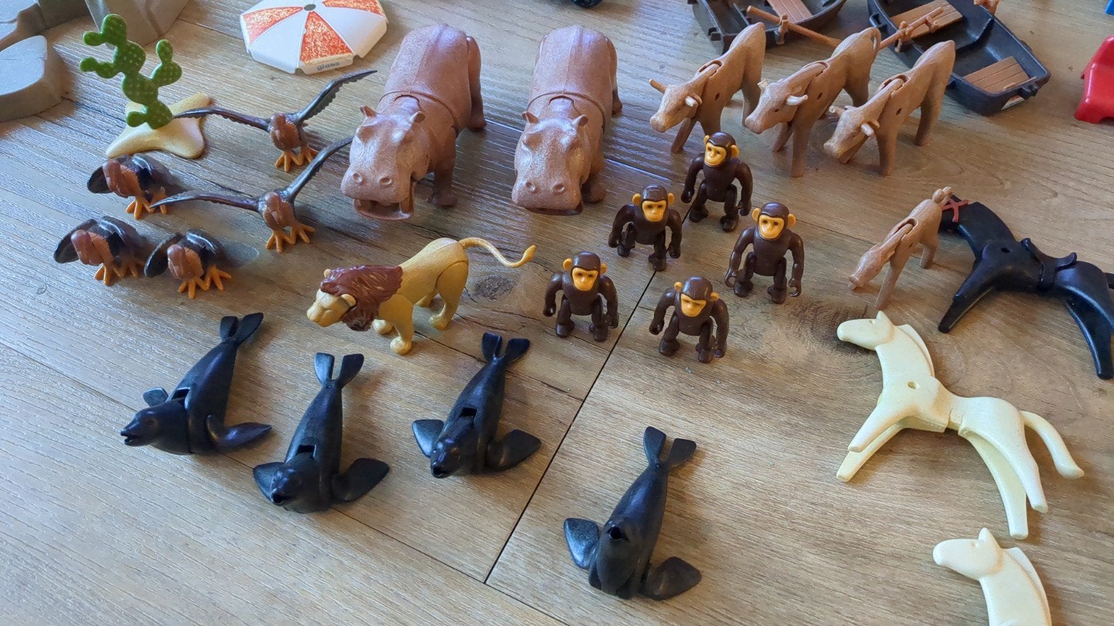 Grote collectie Playmobil figuren, dieren & vele accessoires, Kinderen en Baby's, Ophalen of Verzenden, Gebruikt, Losse onderdelen