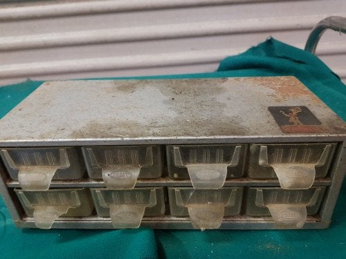 caco vintage  opberg bakjes van metaal, Ophalen of Verzenden, 'T Olde Gre-j, Info@toldegrej.nl, Endepoelstraat 20f Didam