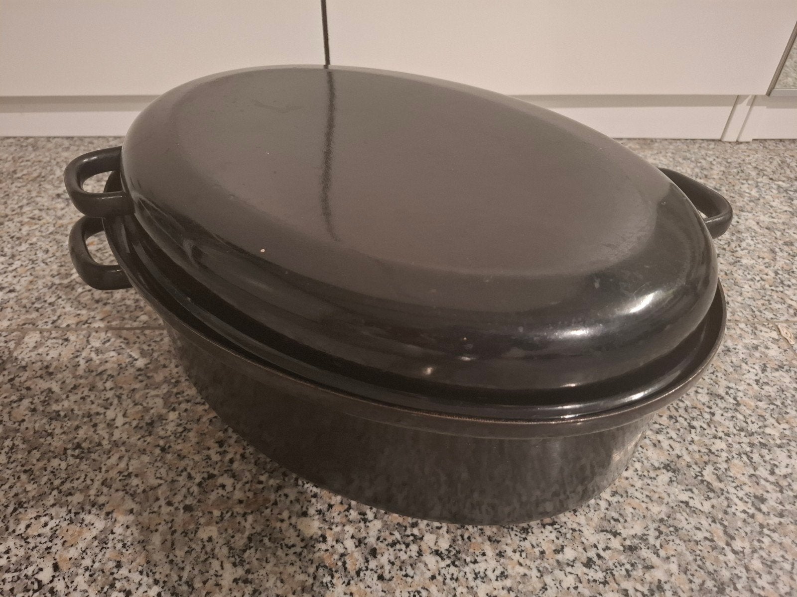 Braadpan te koop (ovaal), Huis en Inrichting, Keuken | Potten en Pannen, Ophalen, Gebruikt, Braadpan