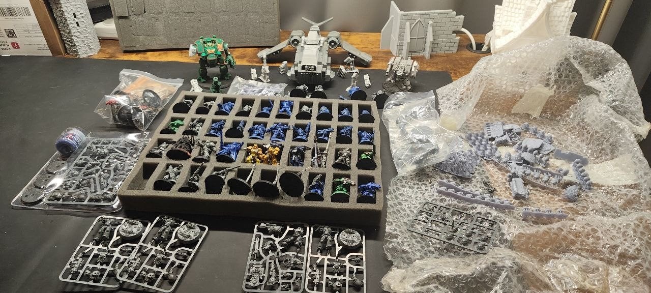 Warhammer 40K Space Marines Army – Salamanders Firestorm Ass, Ophalen of Verzenden