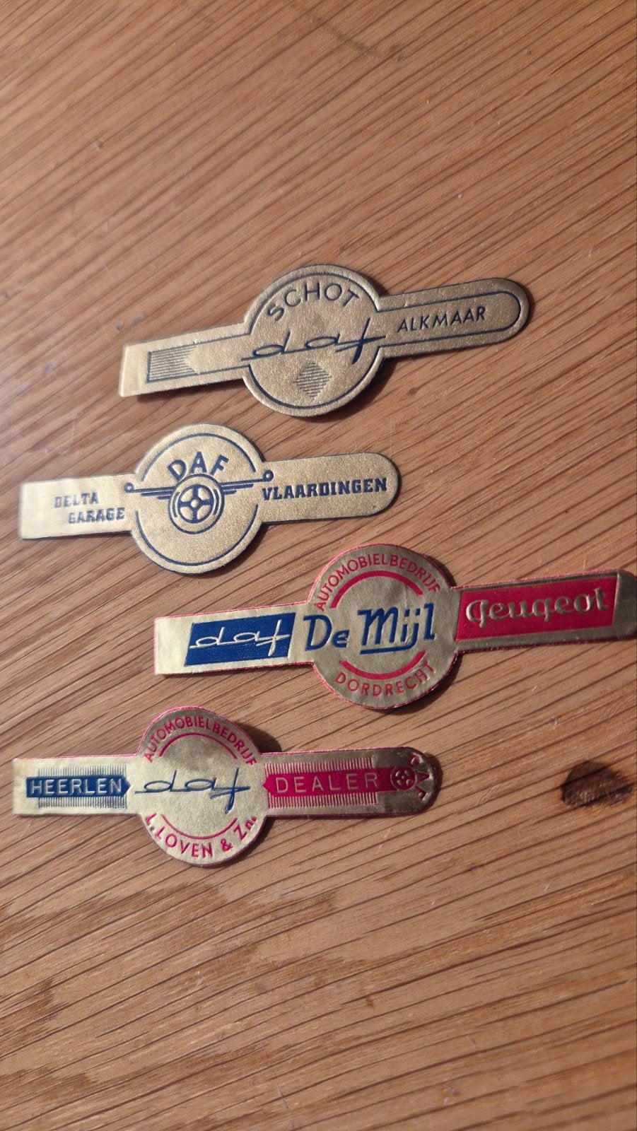 Sigarenbanden, Ophalen, Zo goed als nieuw, Sigarenbandjes