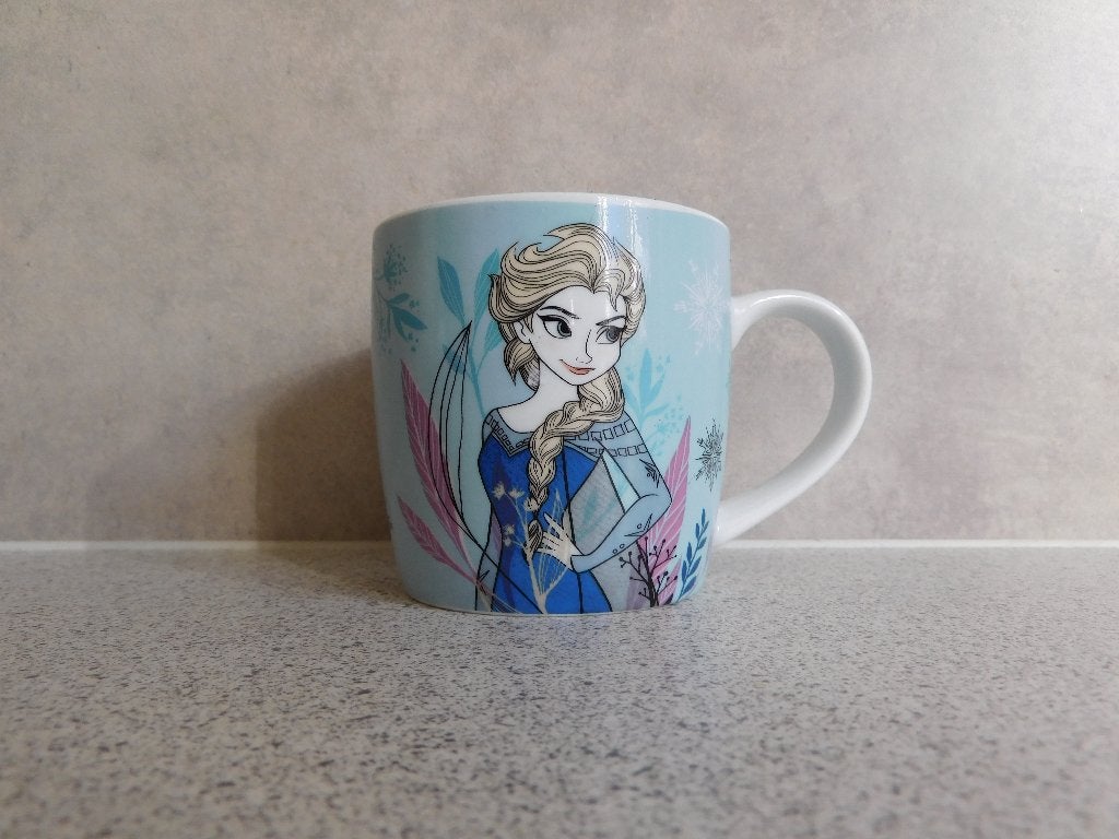 Mok 8x8 cm. Elza Frozen, Disney, Overige merken, Zo goed als nieuw, Overige stijlen, Porselein