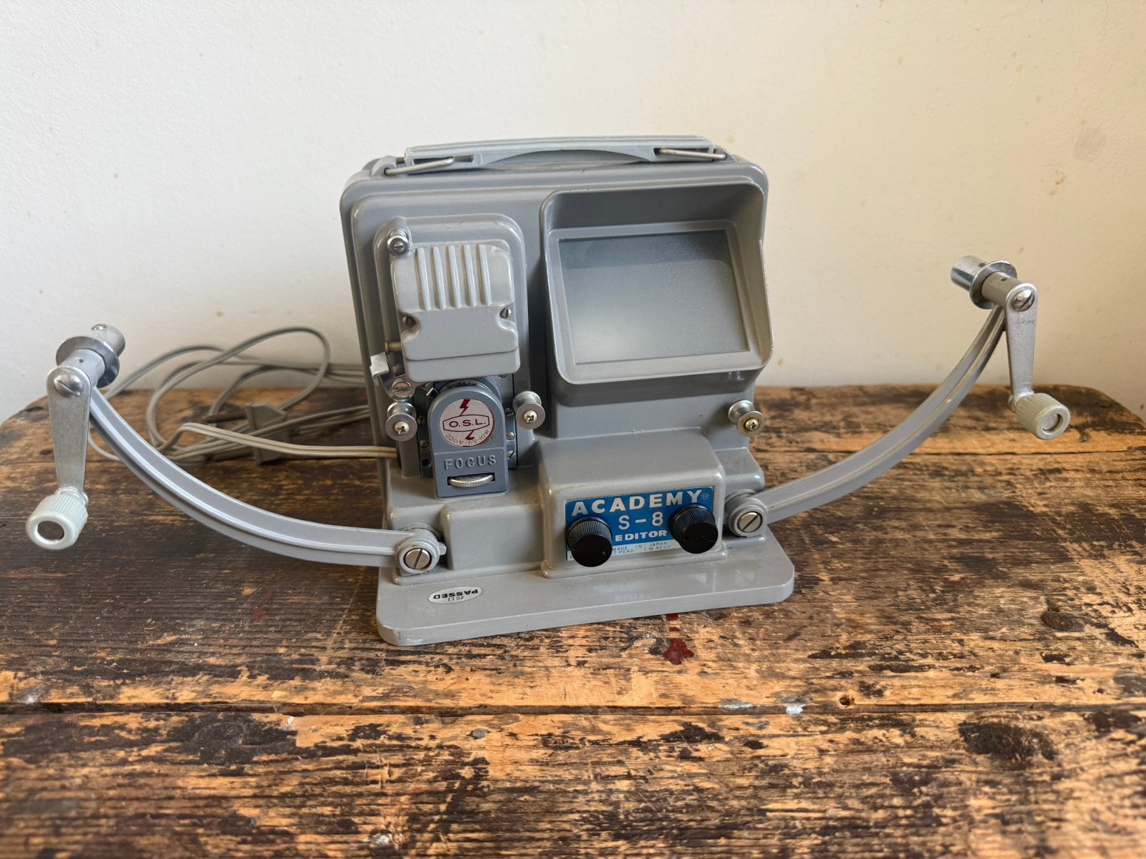 Academy S8 editor voor 8mm films, Ophalen of Verzenden, 1960 tot 1980, Projector