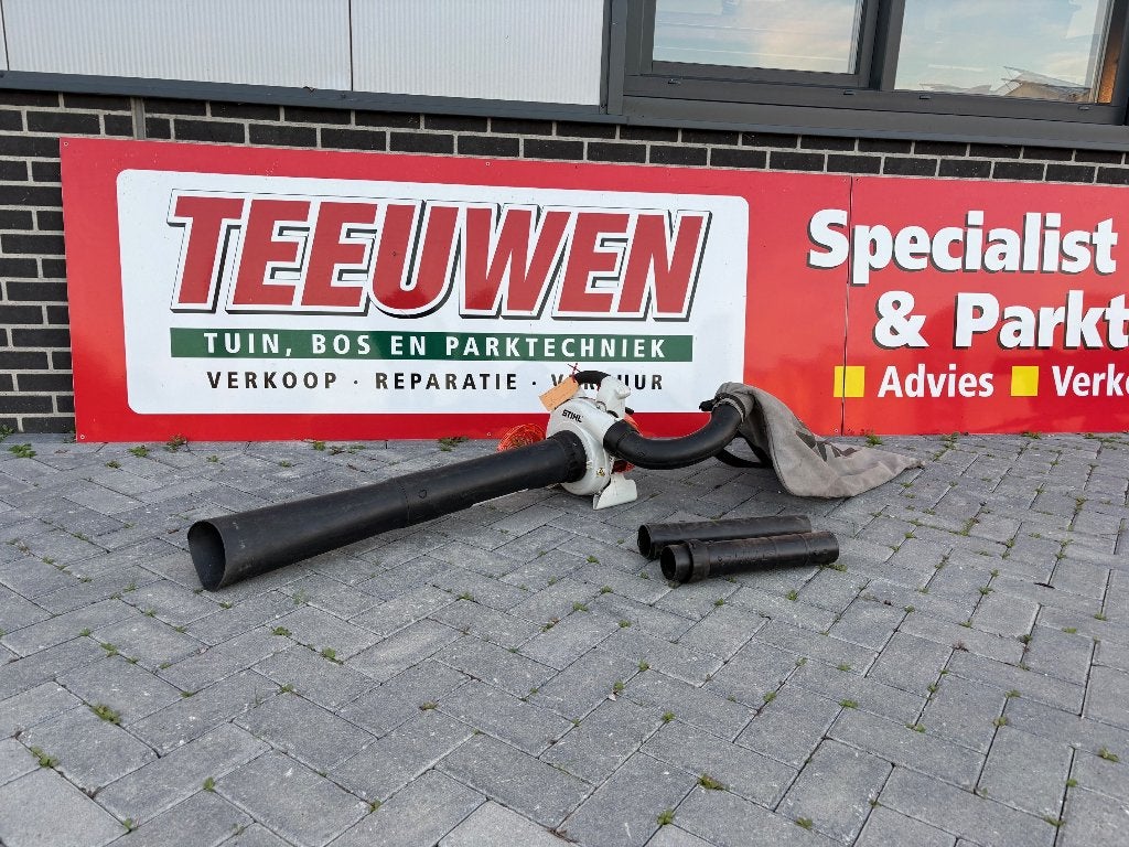 Stihl SH 86 benzine blad-zuigmachine, Tuin en Terras, Ophalen, Gebruikt, Mertstraat 5, Met opvangzak