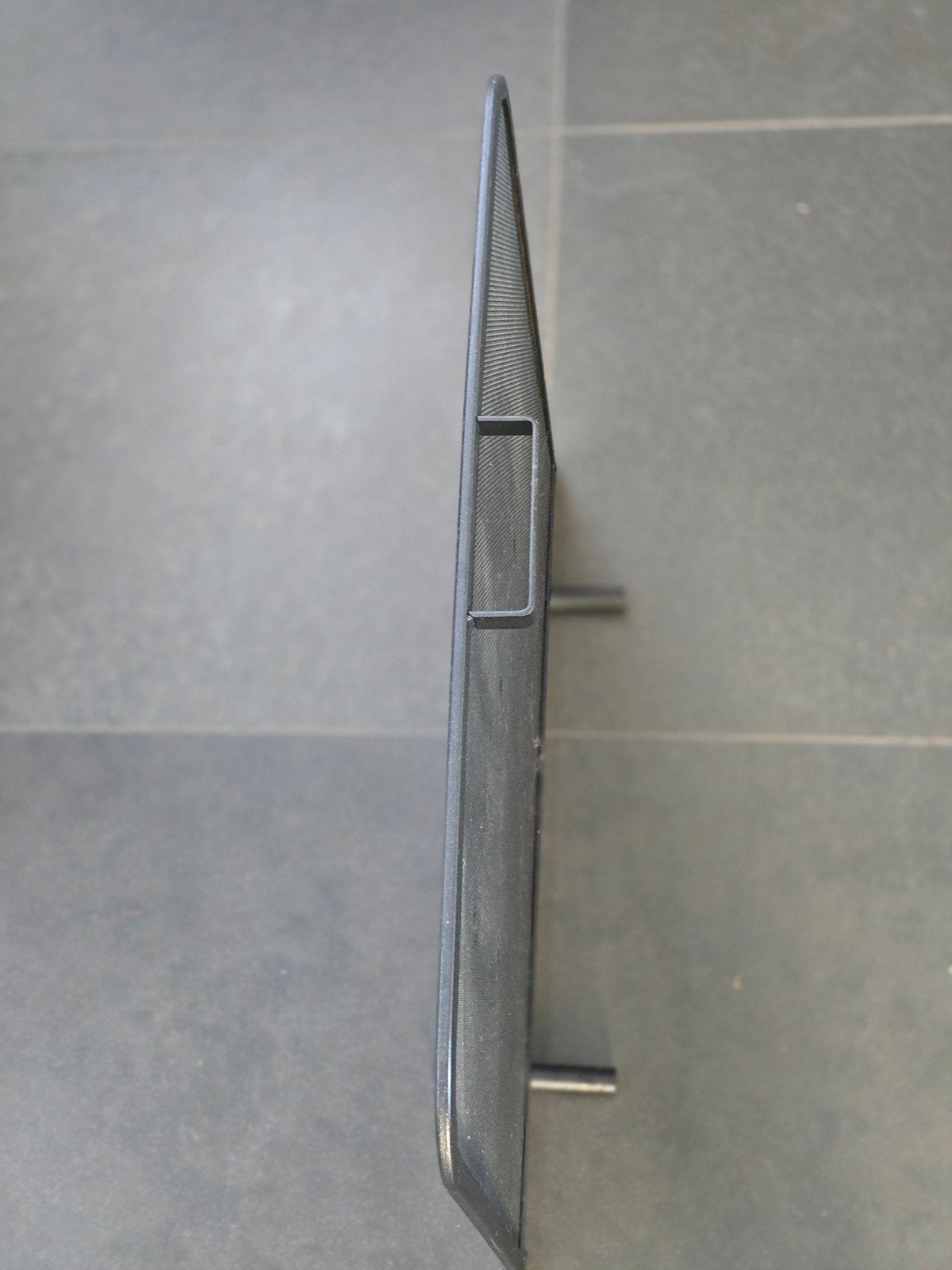 Zwart metalen vonkenscherm voor haard of kachel, Huis en Inrichting, Ophalen of Verzenden, Gebruikt, Vrijstaande haard, Overige soorten