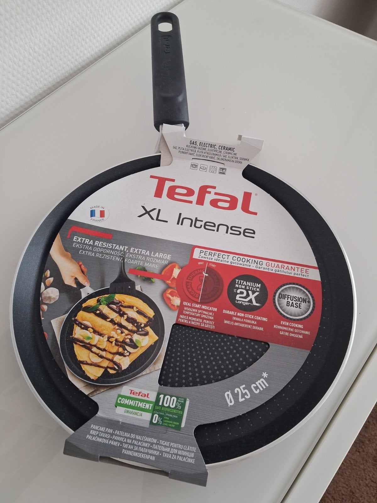 Nieuwe Tefal pannenkoeken pan XL Intense, Huis en Inrichting, Keuken | Potten en Pannen, Ophalen, Nieuw, Pannenkoekenpan, Tefal
