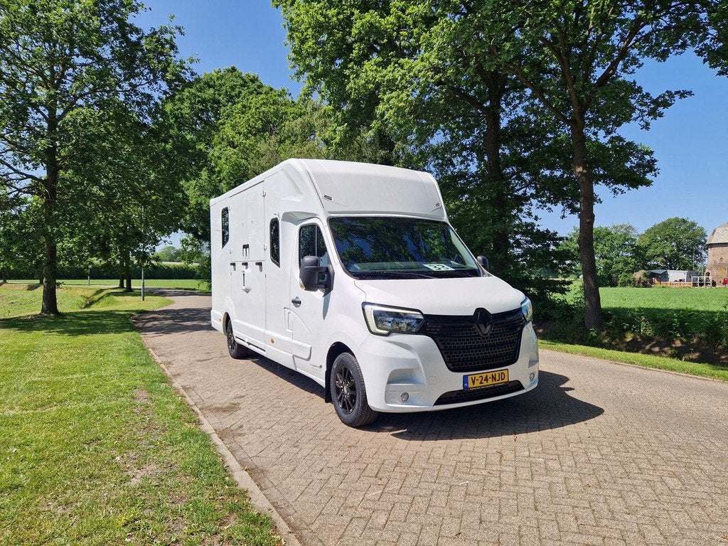 Renault Master Occasion paardenwagen MTM voor 2 paarden auto, Gebruikt, Overige typen