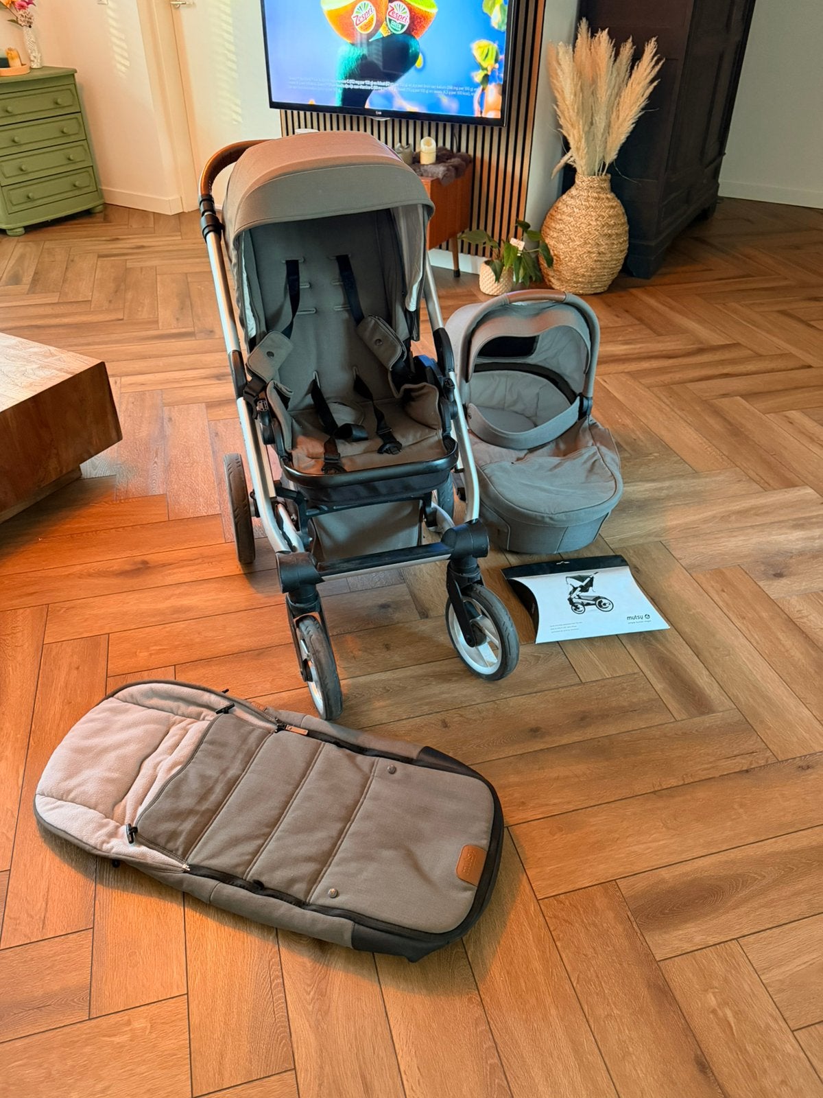 Mutsy Nio, Kinderen en Baby's, Kinderwagens en Combinaties, Ophalen of Verzenden, Gebruikt, Mutsy