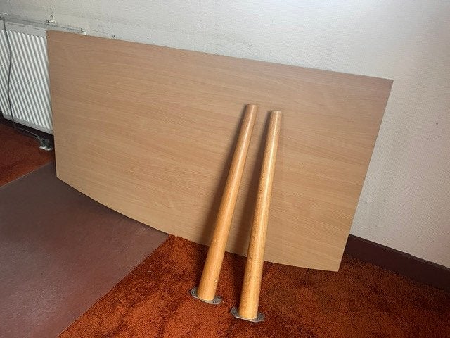 Plank voor aan de wand met poten, Doe-het-zelf en Verbouw, Ophalen, Gebruikt, 25 tot 50 mm, Plank