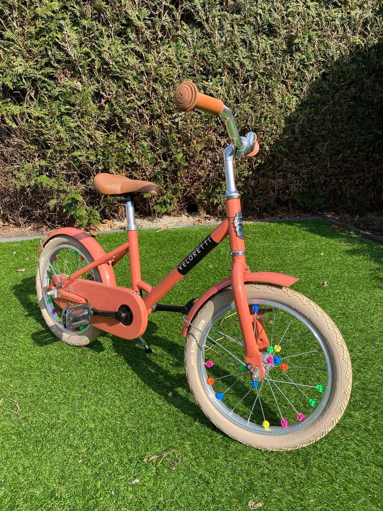 Veloretti Maxi kinderfiets (Roze), Ophalen, Gebruikt, 16 tot 20 inch
