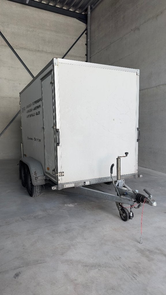 HAPERT gesloten aanhangwagen, Ophalen, Gebruikt
