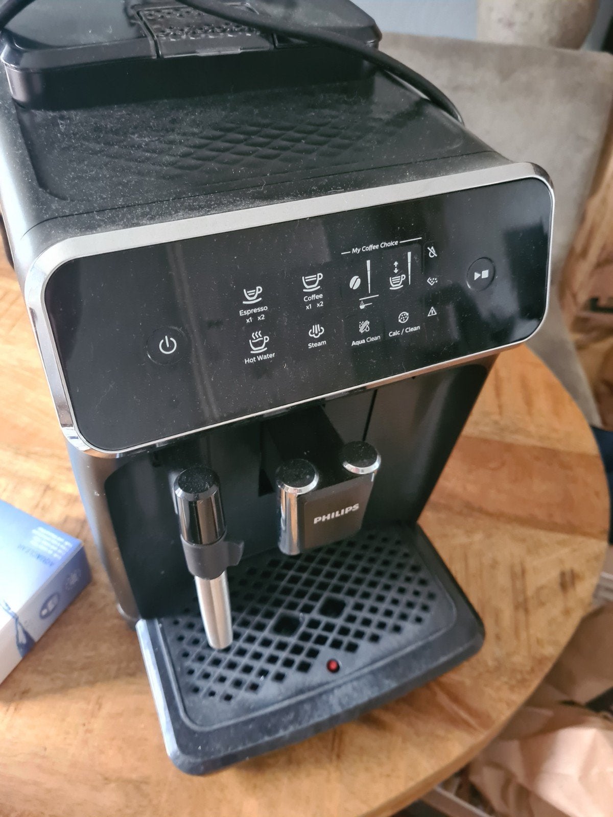 Philips Volautomatische Espressomachine - Zwart, Ophalen, Gebruikt, Espresso apparaat, Koffiebonen