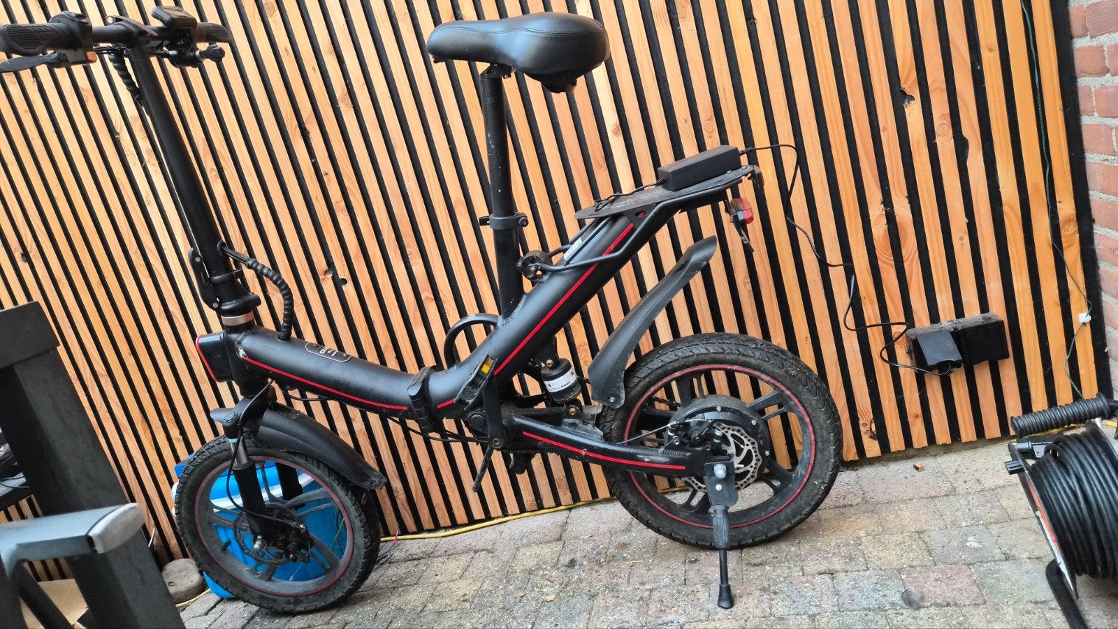 OUXI V5 Elektrische Vouwfiets - Compact en Krachtig, Overige merken, Heren, 16 tot 18 inch, Versnellingen