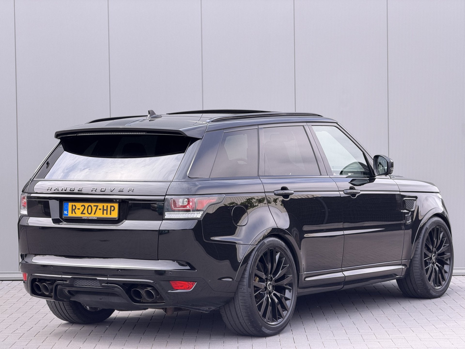 Land Rover Range Rover Sport 5.0 V8 Supercharged SVR | Carbo, Auto's, Land Rover, Automaat, 3000 kg, Zwart, Bedrijf