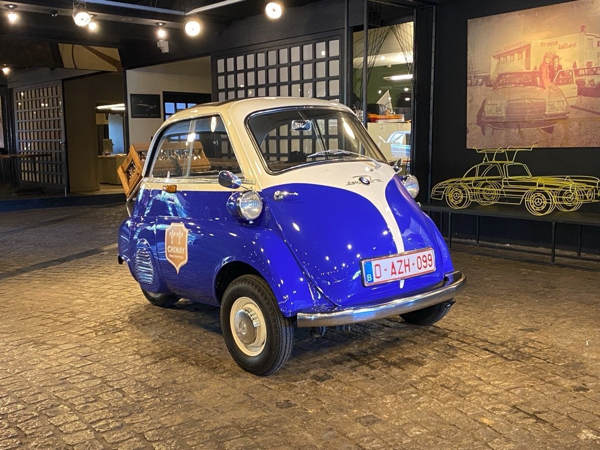 BMW 1 Serie Isetta 250 (bj 1962), Auto's, Cabriolet, Blauw, 20 pk, Bedrijf