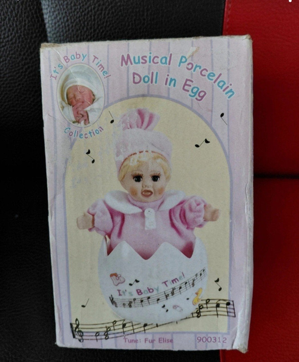 baby muziek  box in een Ei, Kinderen en Baby's, Kraamcadeaus en Geboorteborden, Ophalen of Verzenden, Nieuw