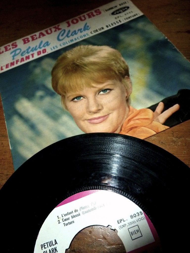 EP PETULA CLARK LES BEAUX JOURS 1962, EP, Ophalen of Verzenden, EP
