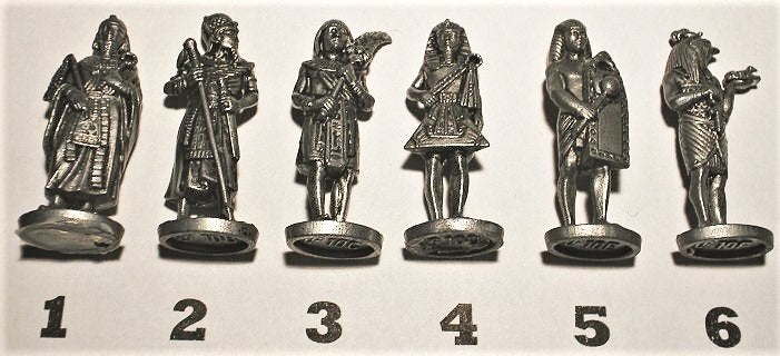46-Ferrero kindersurprise metal Egyptenaren, Ophalen of Verzenden, Zo goed als nieuw, Overige typen