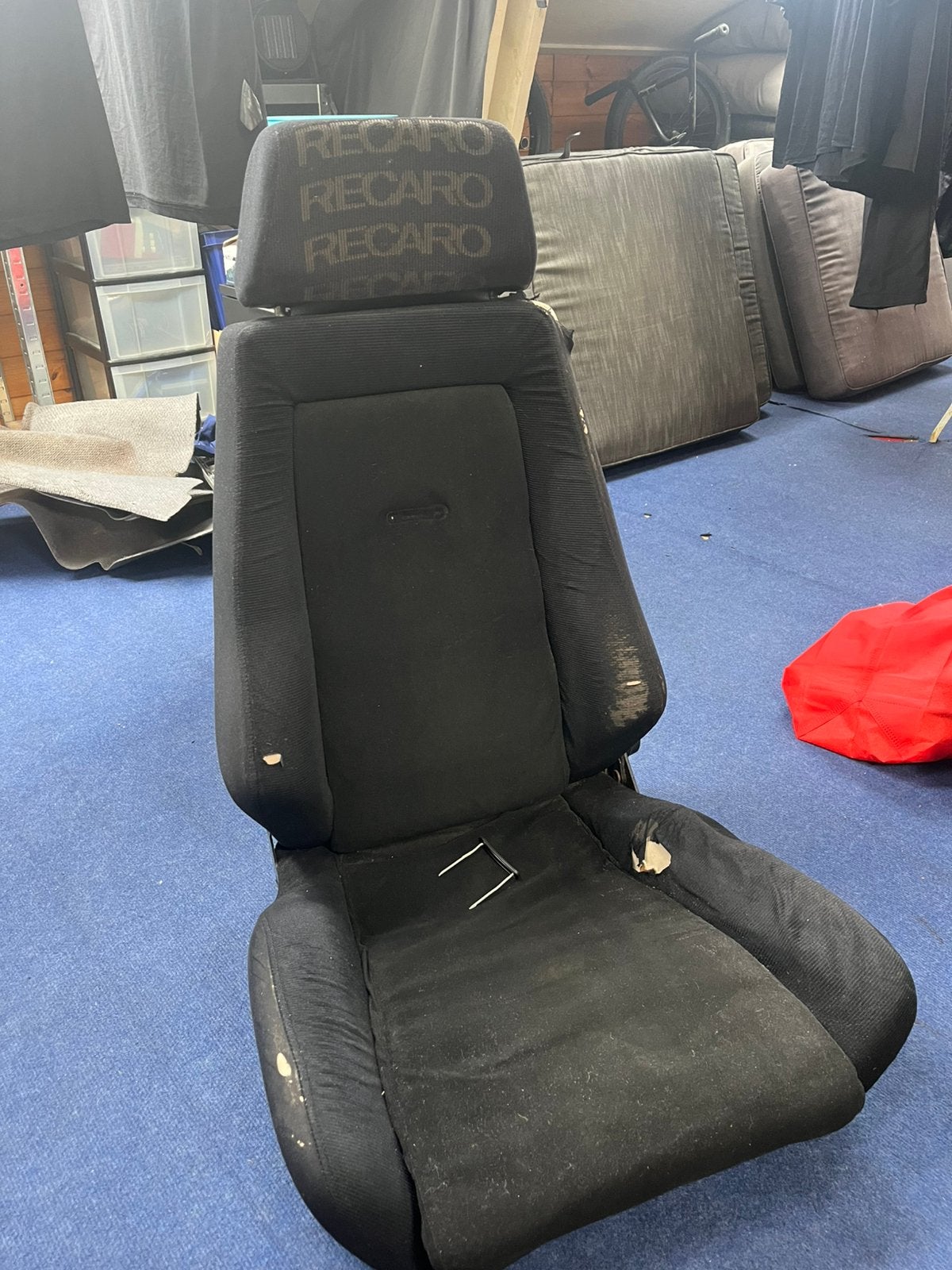 vintage recaro stoel, Ophalen