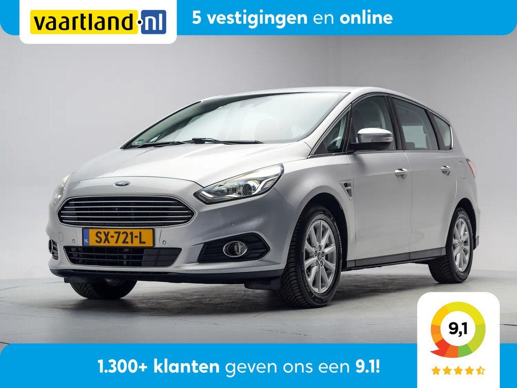 Ford S-Max 2.0 Titanium Aut. [ Navi Stoelverwarming Camera T, 4 cilinders, Bedrijf, 1604 kg, 102 €/maand