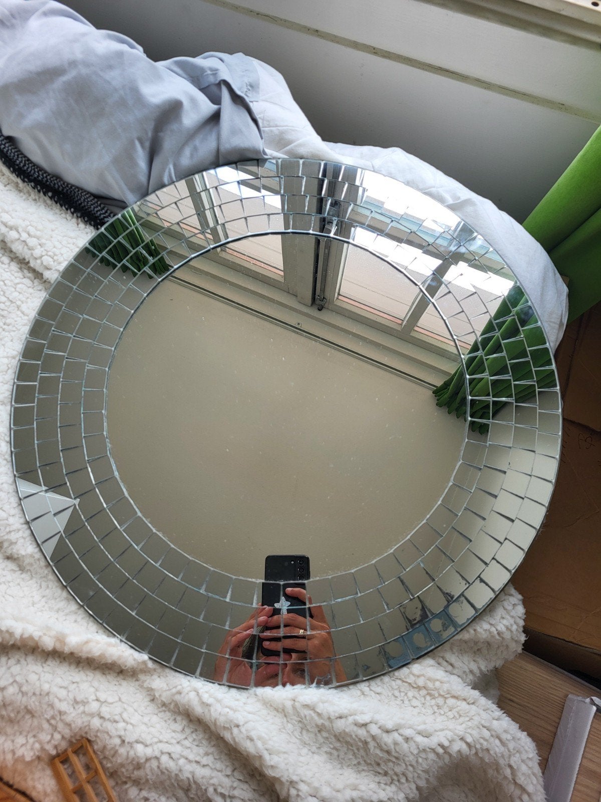 spiegel gratis, Tuin en Terras, Ophalen, Gebruikt, Minder dan 10 meter