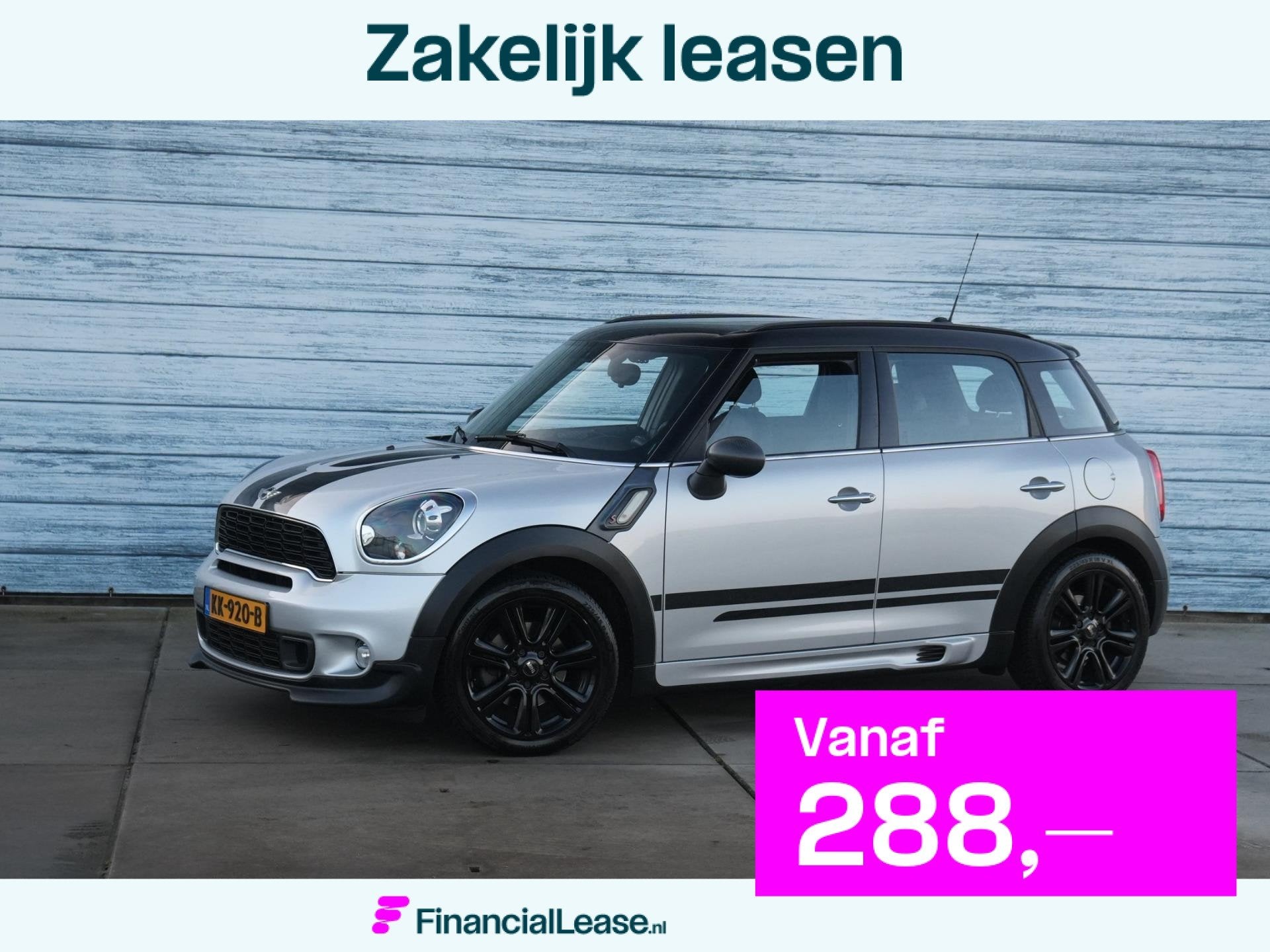 Mini Mini Countryman 1.6 Cooper S Chili Navigatie Leer Cruis, Voorwielaandrijving, Euro 5, Gebruikt, Navigatiesysteem