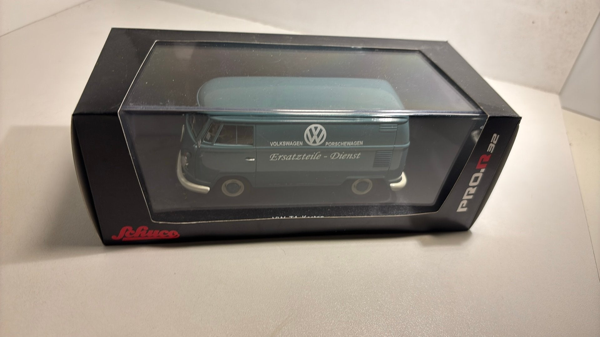 Volkswagen T1 kastenwagen porschewagen schuco 1.32, Ophalen of Verzenden, A, A, A