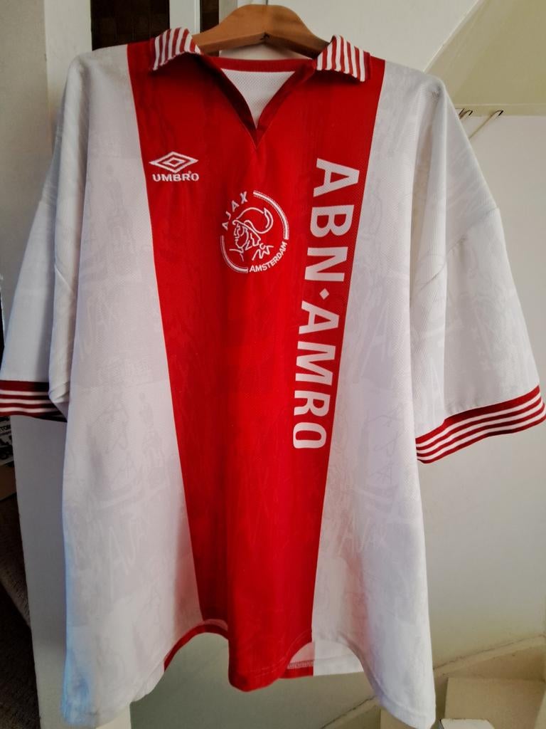 Vintage Ajax Umbro Thuisshirt XXL 1996/1997 ABN AMRO, Ophalen of Verzenden, Ajax