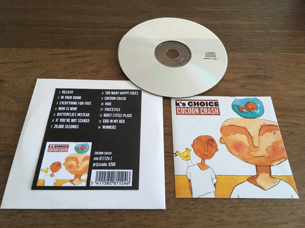 Cd Promo Ks Choice Cocoon Crash + Sticker NIEUW ( Bettens ), Pop, Ophalen of Verzenden, Promo, Nieuw in verpakking