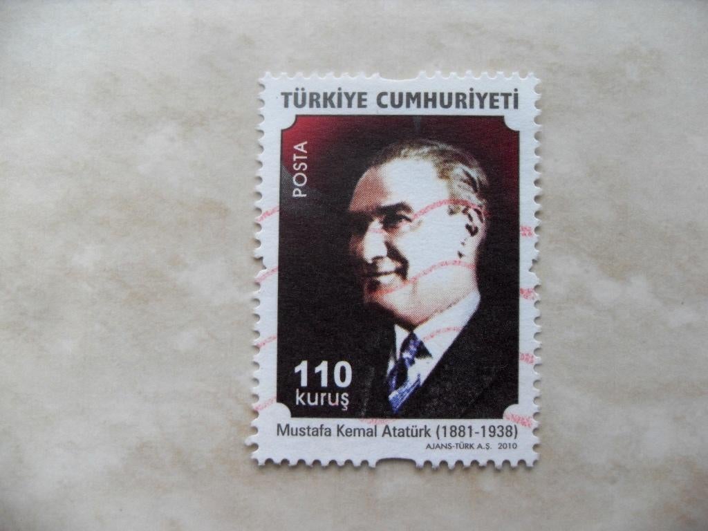Turkije 2010., Postzegels en Munten, Postzegels | Azië, Verzenden, Gestempeld, Oost-Azië