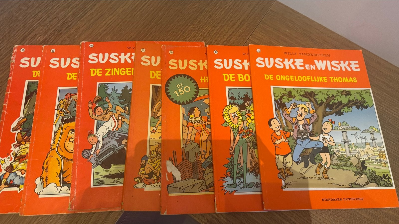 Suske en Wiske stripboeken - Diverse titels, Meerdere stripboeken, Ophalen of Verzenden, Gelezen