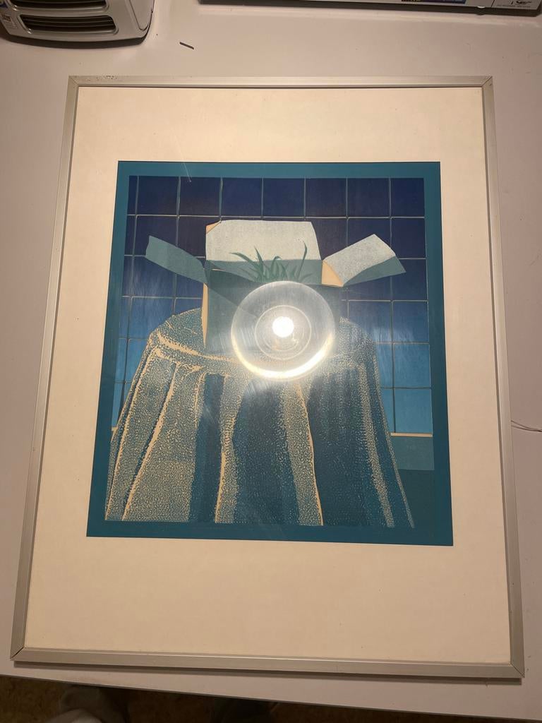 Hans Luiken - Aandenken aan een Vakantie III, Antiek en Kunst, Kunst | Tekeningen en Foto's, Ophalen of Verzenden
