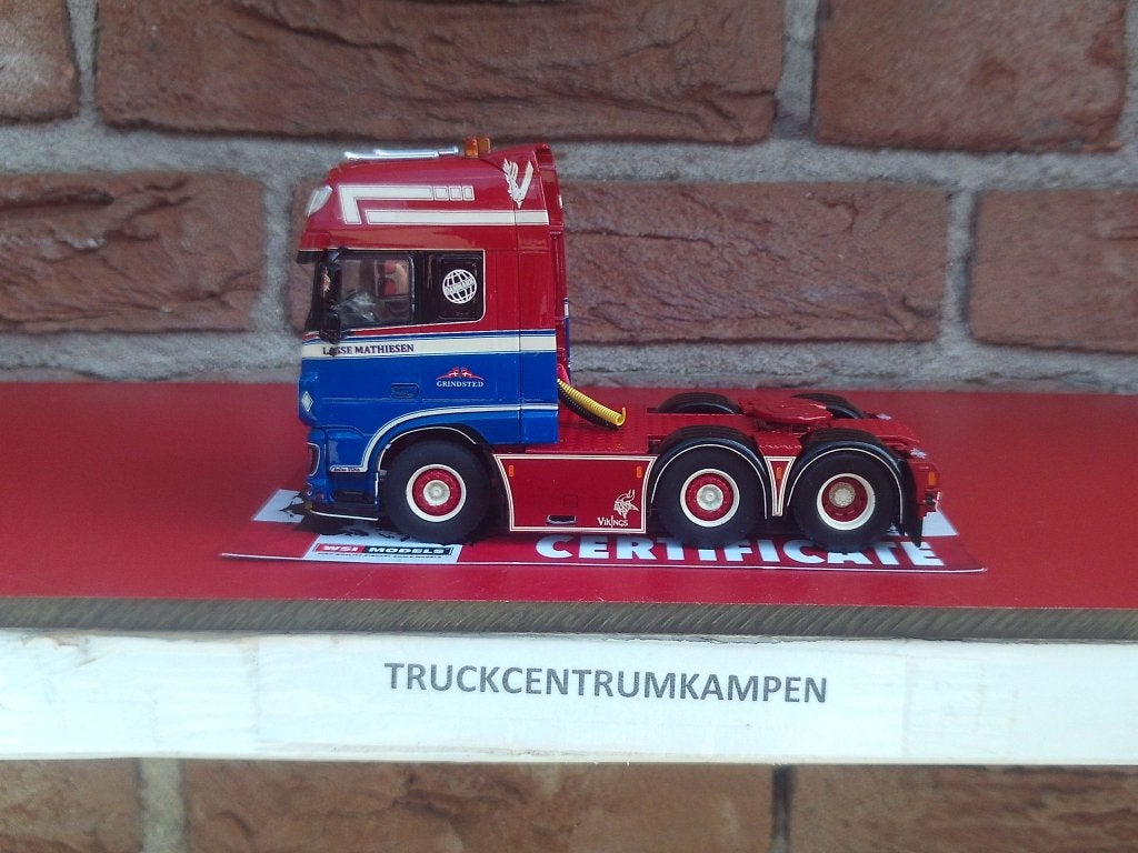 WSI  Daf  XF  Super    Space  Cab  van  Lasse  Mathiesen., Ophalen of Verzenden, Nieuw, Bus of Vrachtwagen, Wsi