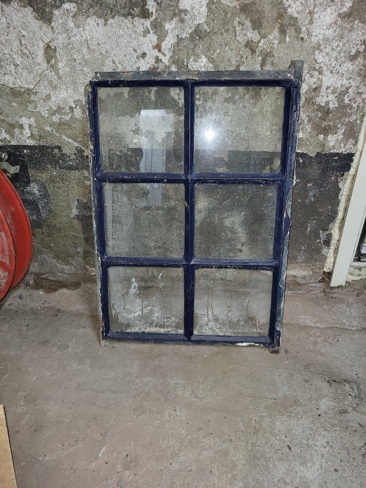 Decoratief raam - Vintage look, Gevelraam of Ruit, Gebruikt, 80 tot 120 cm, 80 tot 120 cm