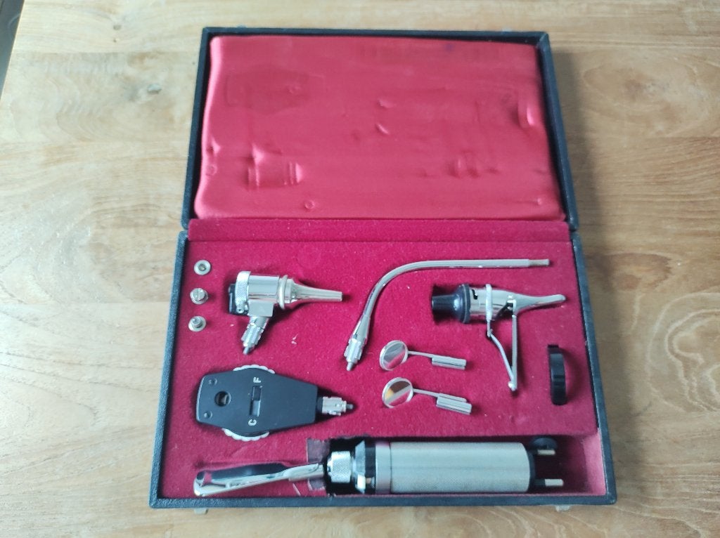 Medische diagnostische otoscoop set van Heine set 2, Ophalen of Verzenden