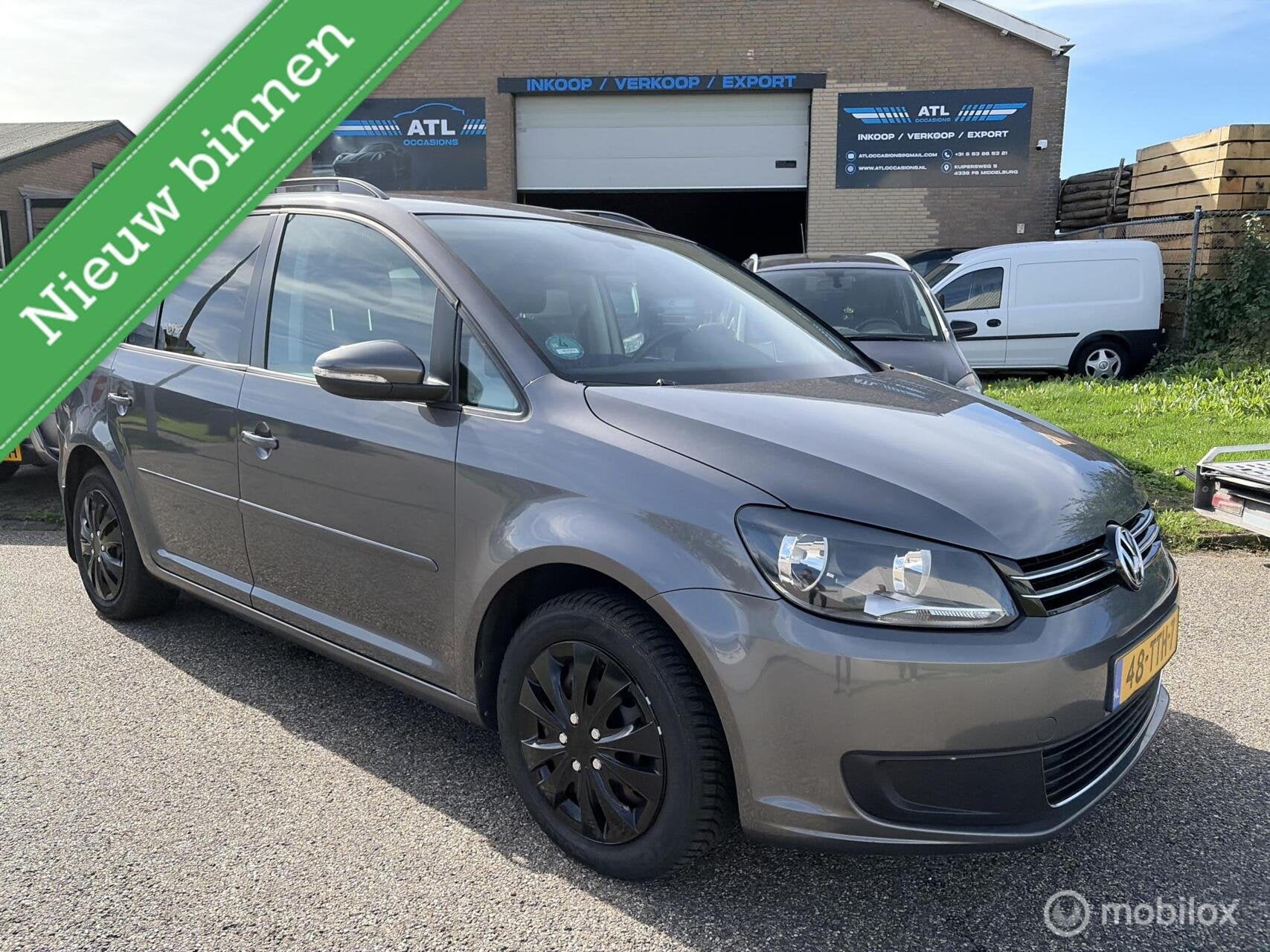 NIEUWSTAAT! Volkswagen Touran 1.6 TDI BlueMotion7p. CARPLAY, Auto's, Voorwielaandrijving, 1490 kg, Gebruikt, 4 cilinders
