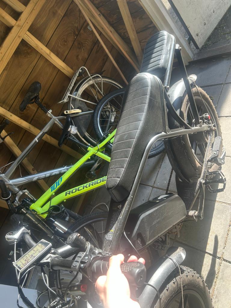 Fatbike met gashendel en goede accu, Ophalen of Verzenden, Gebruikt, Overige merken
