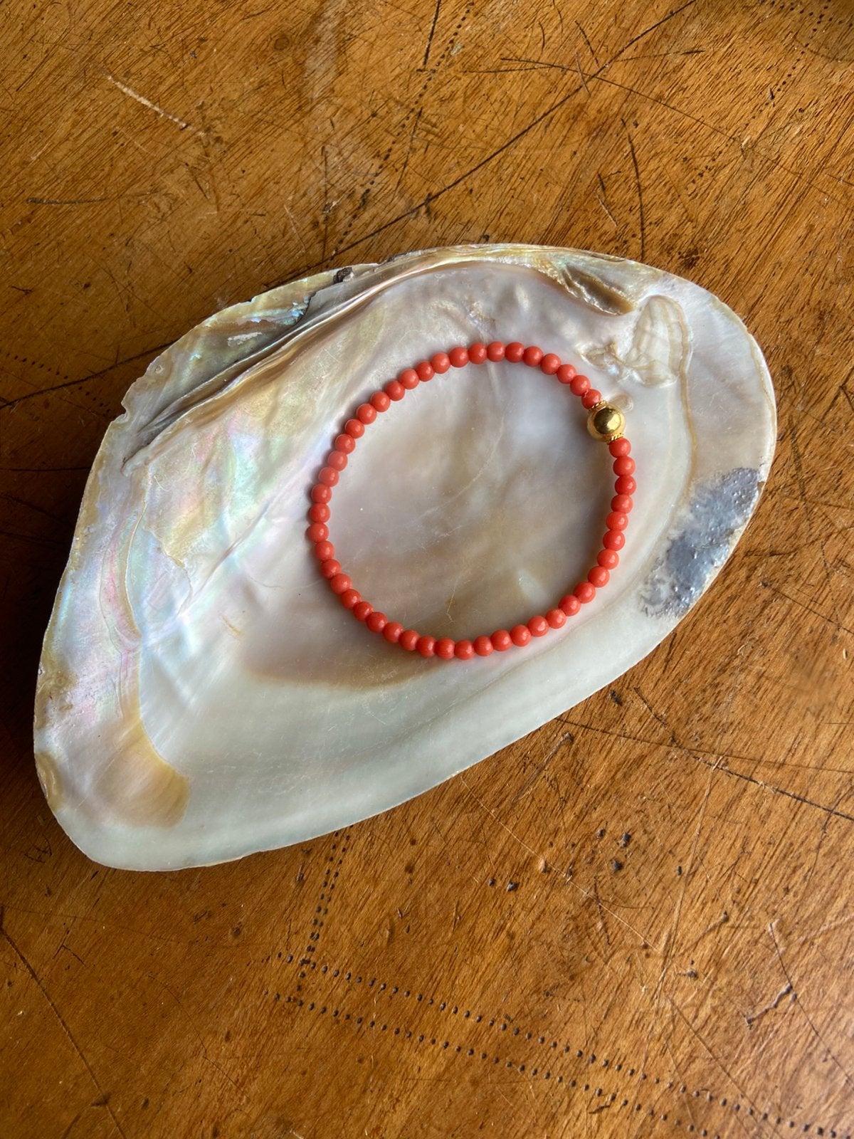 Armband bloedkoraal antiek, Sieraden, Tassen en Uiterlijk, Ophalen of Verzenden, Overige materialen, Armband