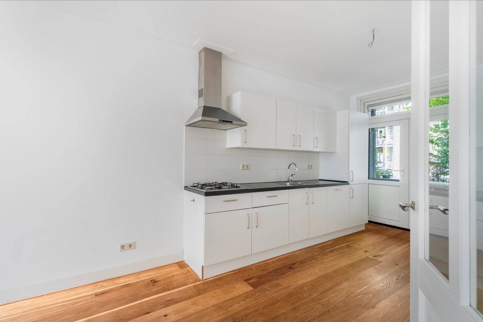 Complete keuken 3,20m incl. apparatuur – zelf demonteren, Huis en Inrichting, Keuken | Complete keukens, Ophalen, Gebruikt, Wit