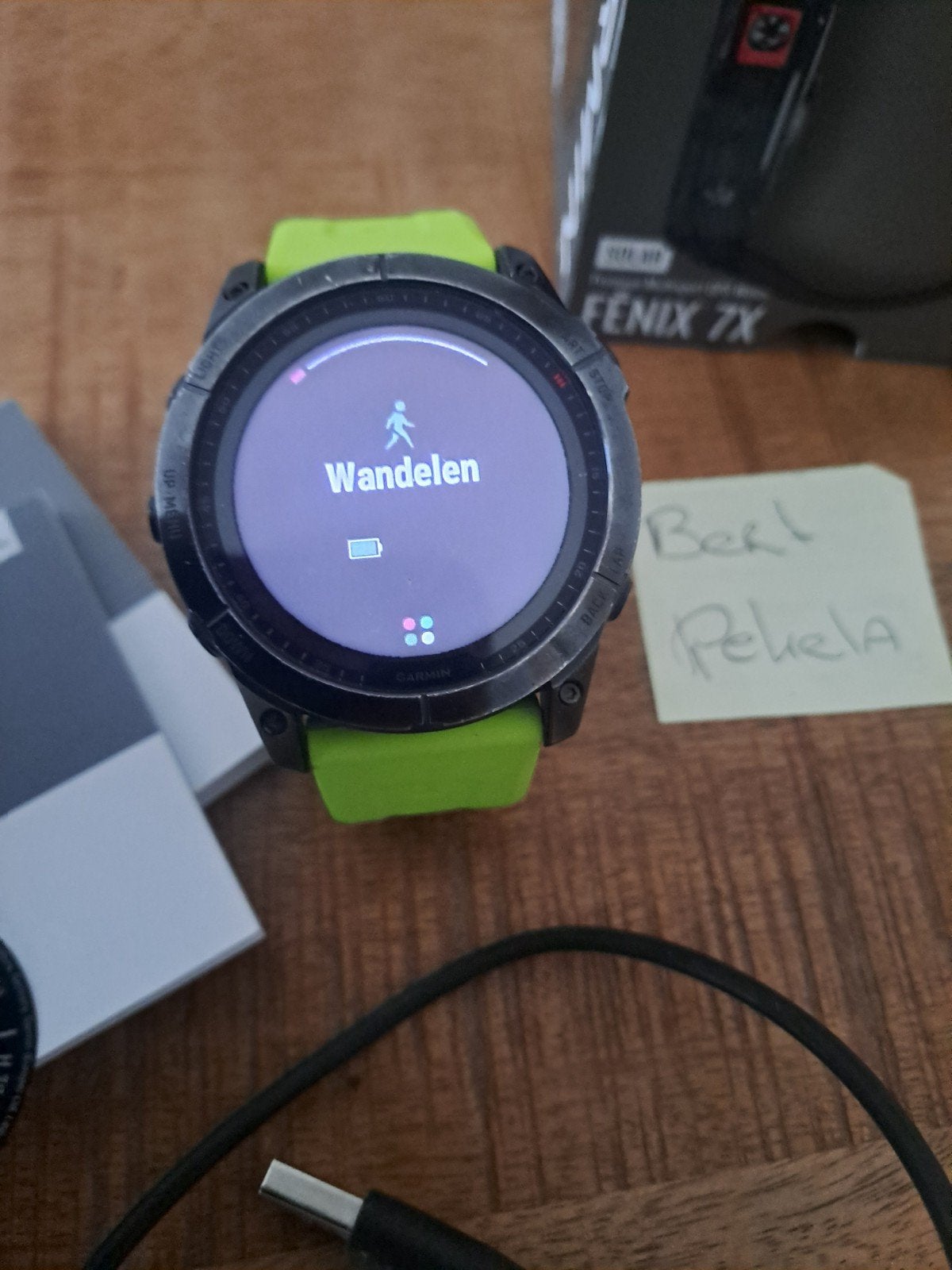 Garmin fenix 7x, Ophalen of Verzenden