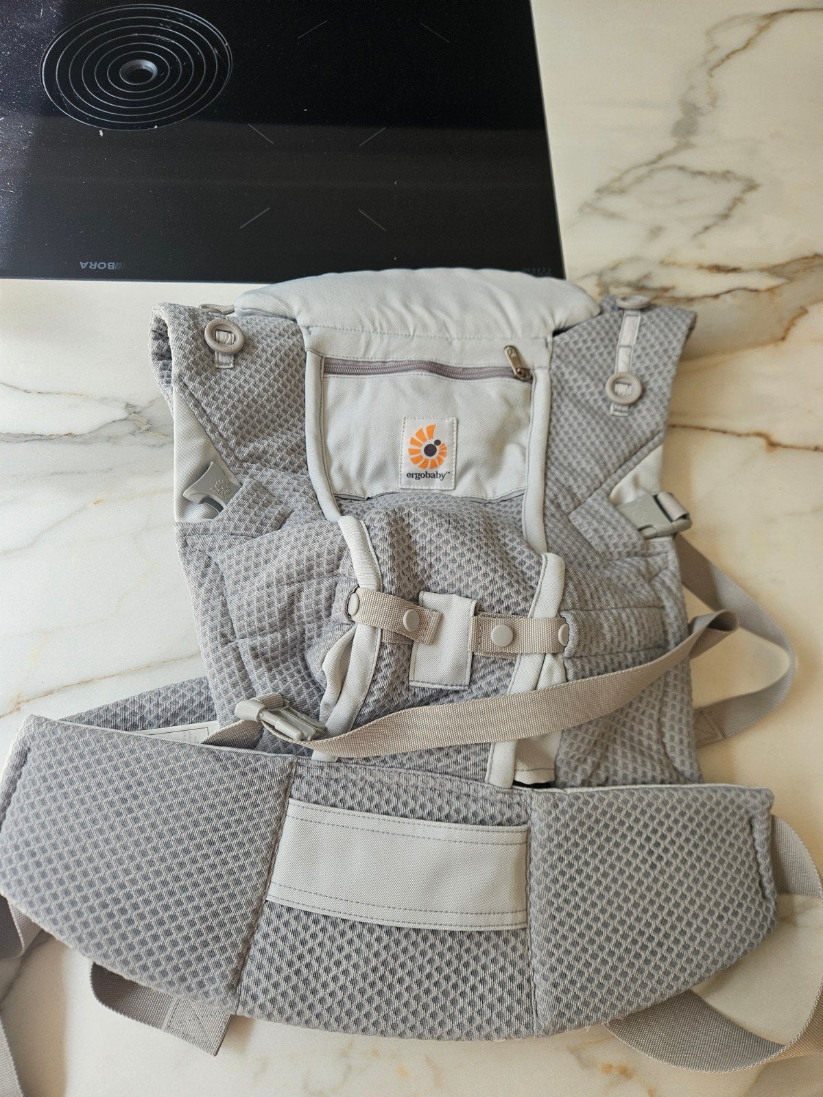 Ergo Omni Draagzak, Kinderen en Baby's, Babydragers en Draagdoeken, Ophalen, Gebruikt, Buik of Rug, Draagzak