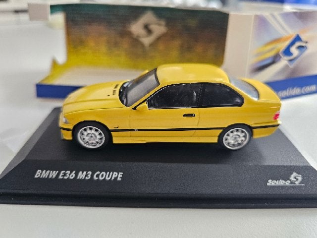 BMW e36 M3 coupe 1/43, Ophalen of Verzenden, Nieuw, Auto, Solido