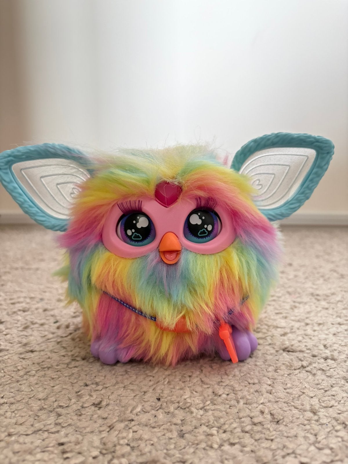 Furby multicolor zgan! werkt goed praat nederlands, Ophalen, Zo goed als nieuw, Jongen of Meisje