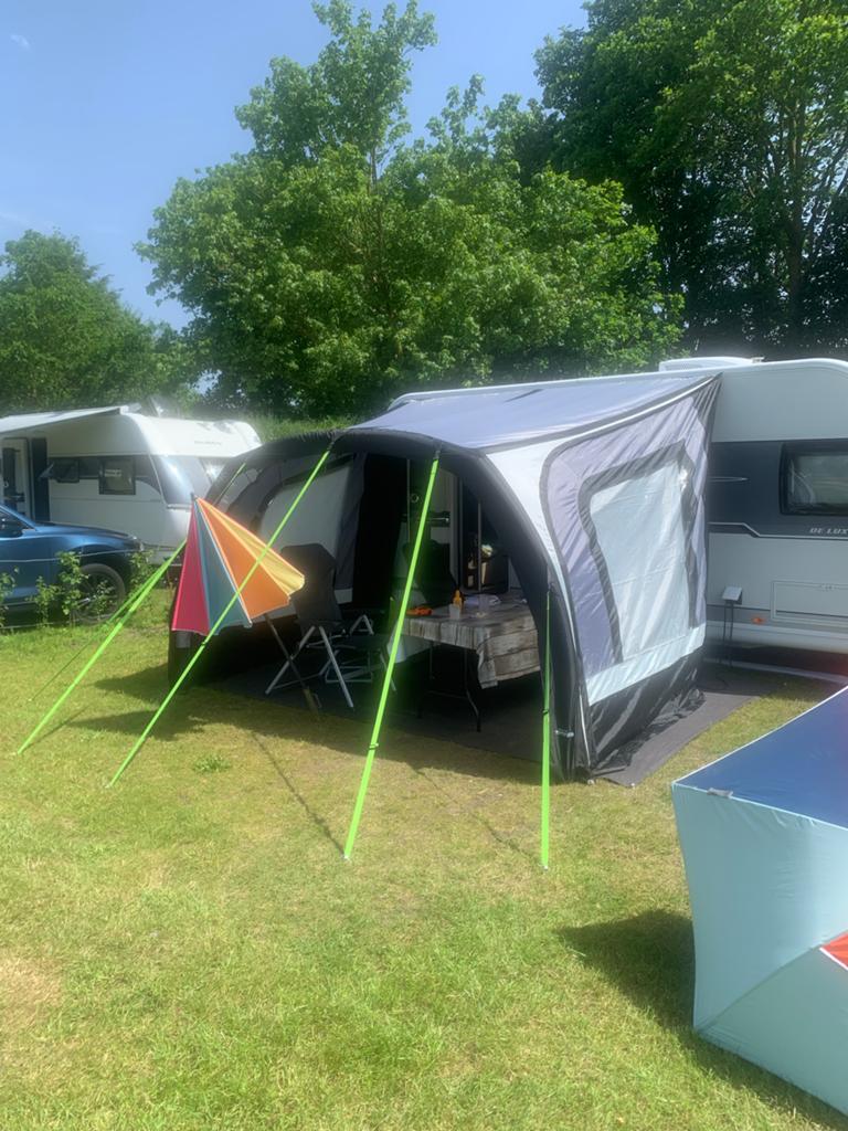 Obelink sunroof luifel 330 met zijwanden, Caravans en Kamperen, Ophalen of Verzenden, Zo goed als nieuw