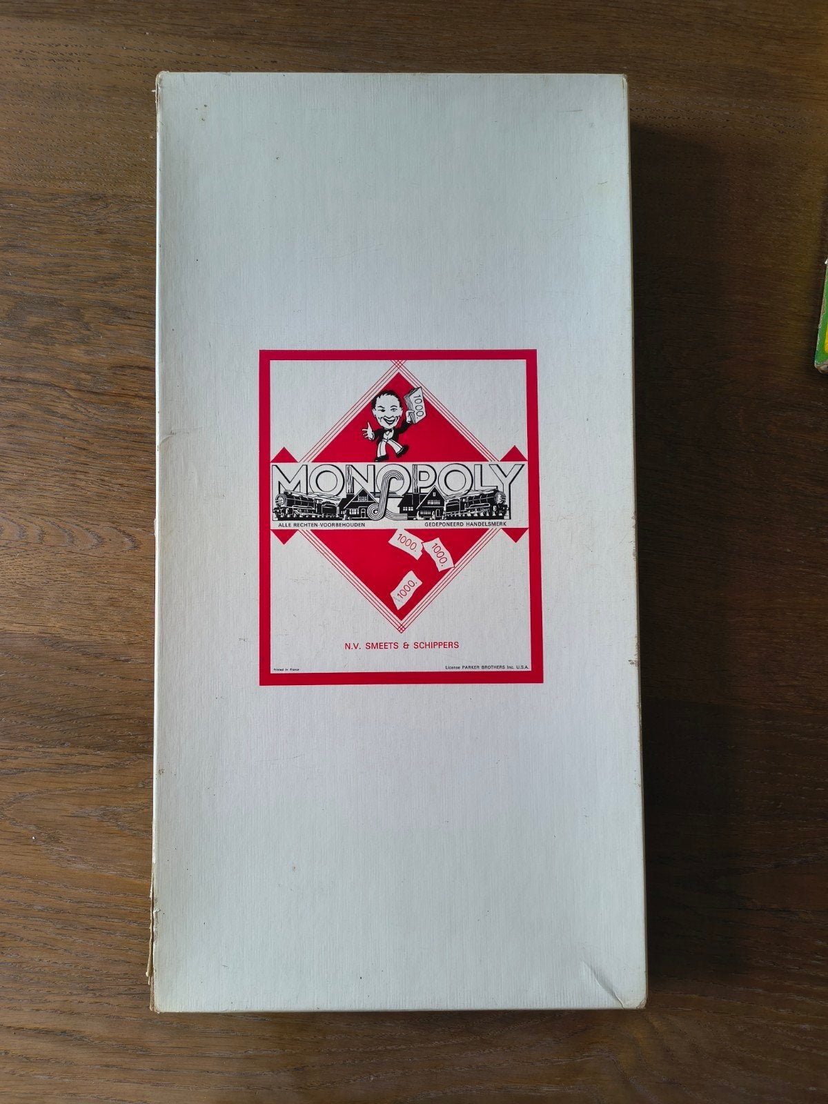 Monopoly Bordspel - Klassieke Editie (Jaren '60), Hobby en Vrije tijd, Gezelschapsspellen | Bordspellen, Ophalen, Gebruikt, N.V. Smeets & Schippers