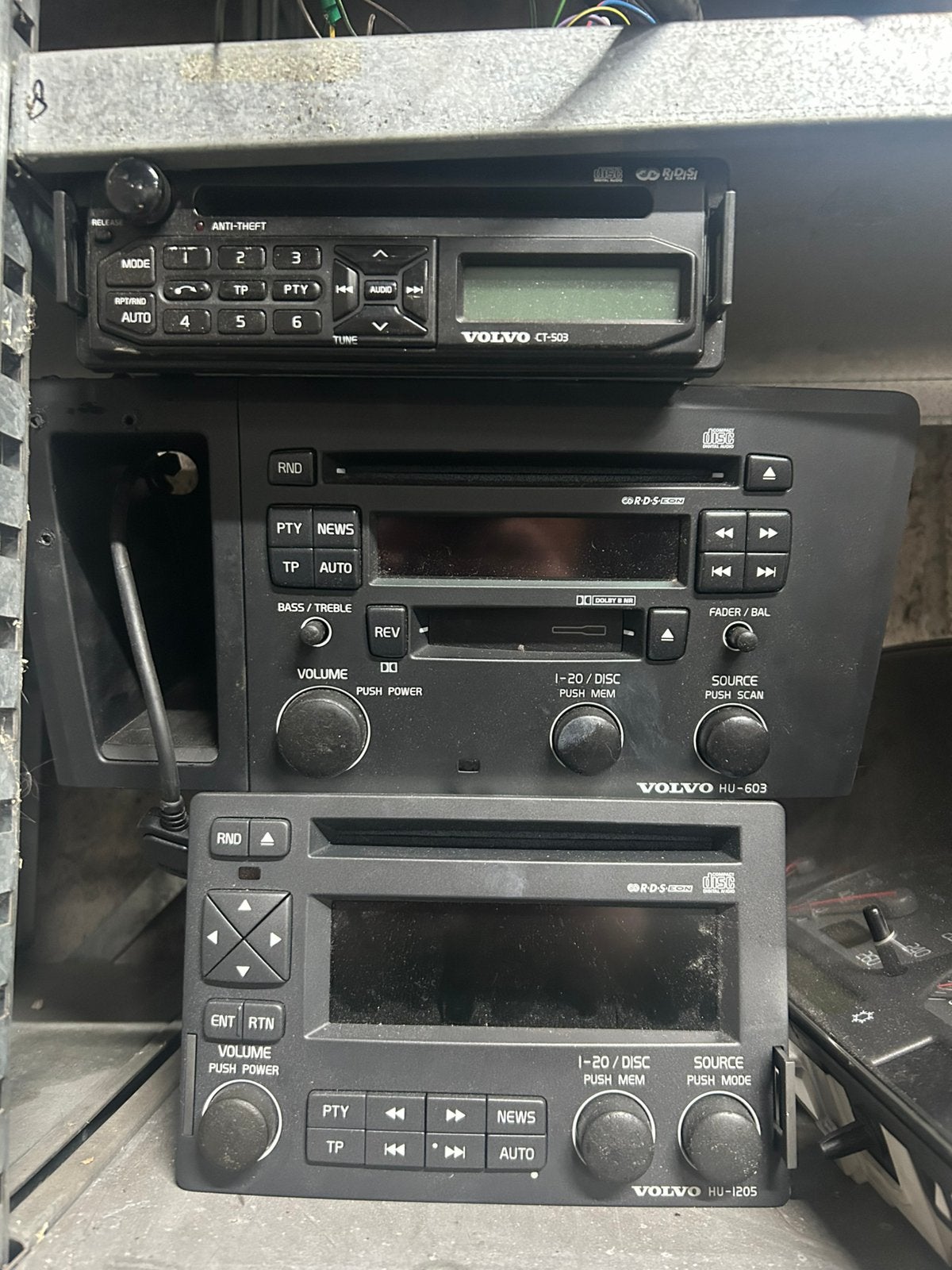 Volvo autoradio’s, Auto diversen, Ophalen of Verzenden, Zo goed als nieuw