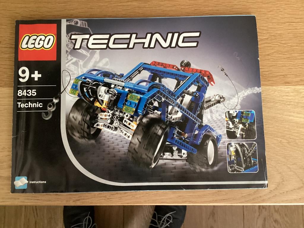 Lego 8435, Ophalen of Verzenden, Gebruikt, Complete set, Technic