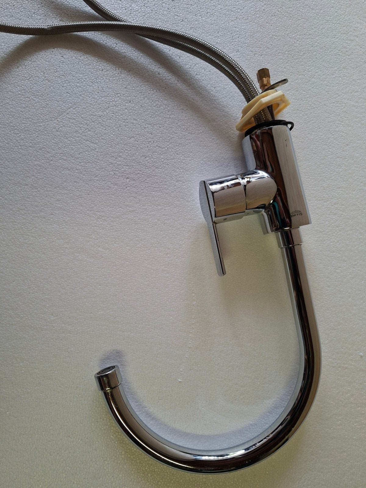mooie CROHE keukenkraan., Ophalen of Verzenden, Gebruikt, Chroom, Kraan